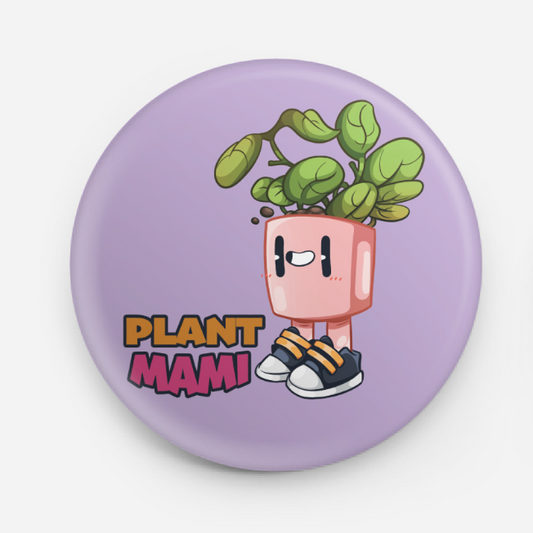 Domie Plant Button Pin